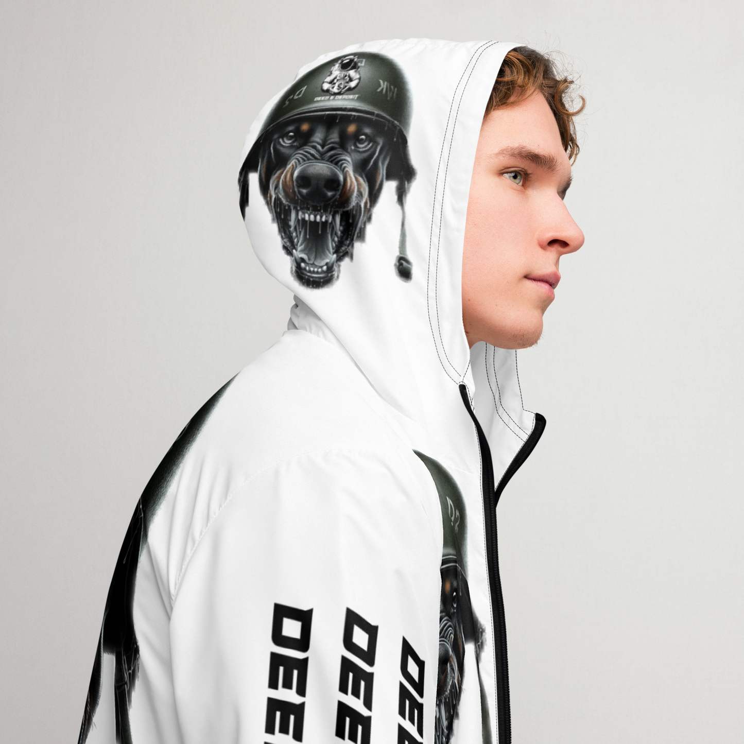 DEED & DEPOSIT™ "I'm Allergic to Lazy" Windbreaker