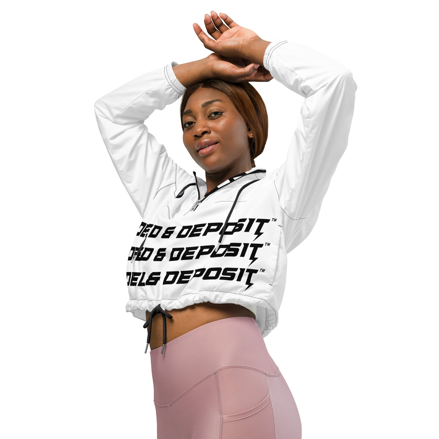 DEED & DEPOSIT™ Cropped Windbreaker