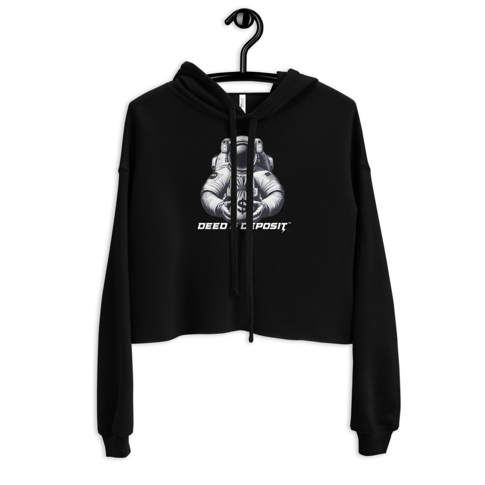 DEED & DEPOSIT™ Women's Crop Top Hoodie