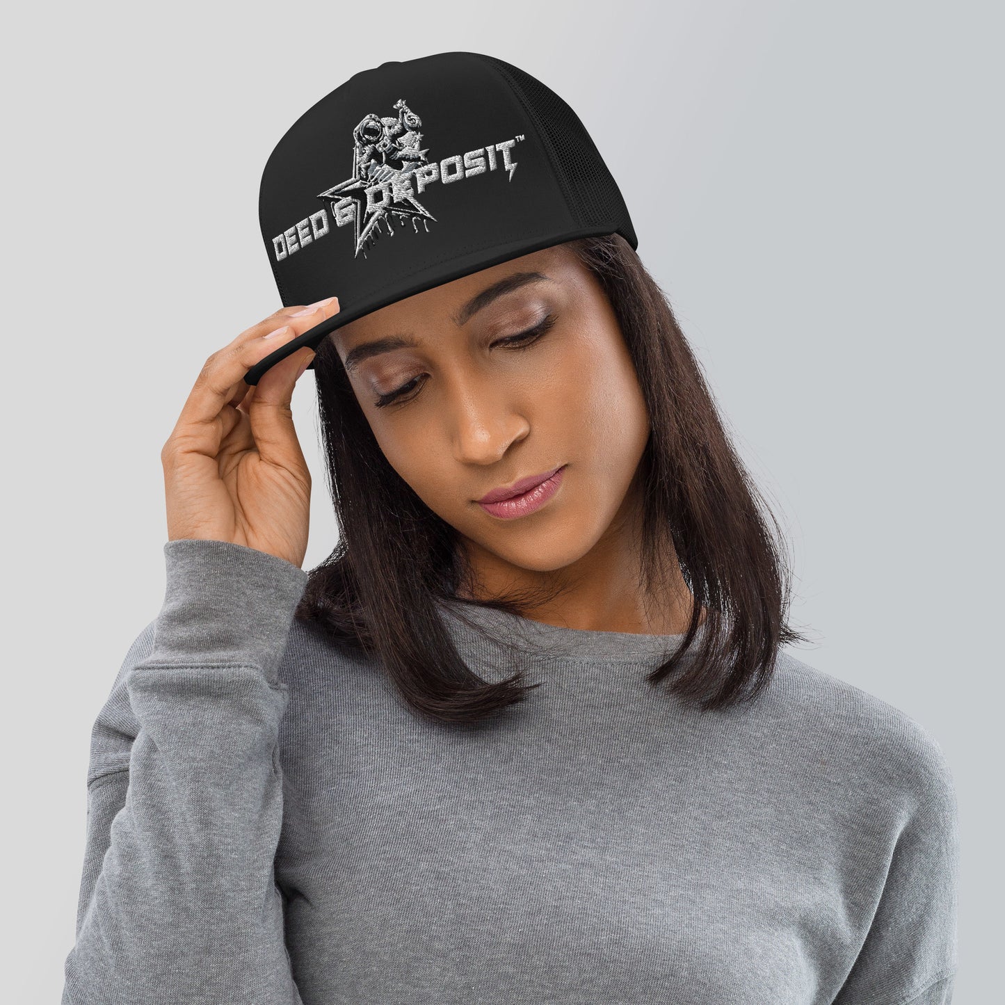 DEED & DEPOSIT™ Shooting Star Trucker Hat