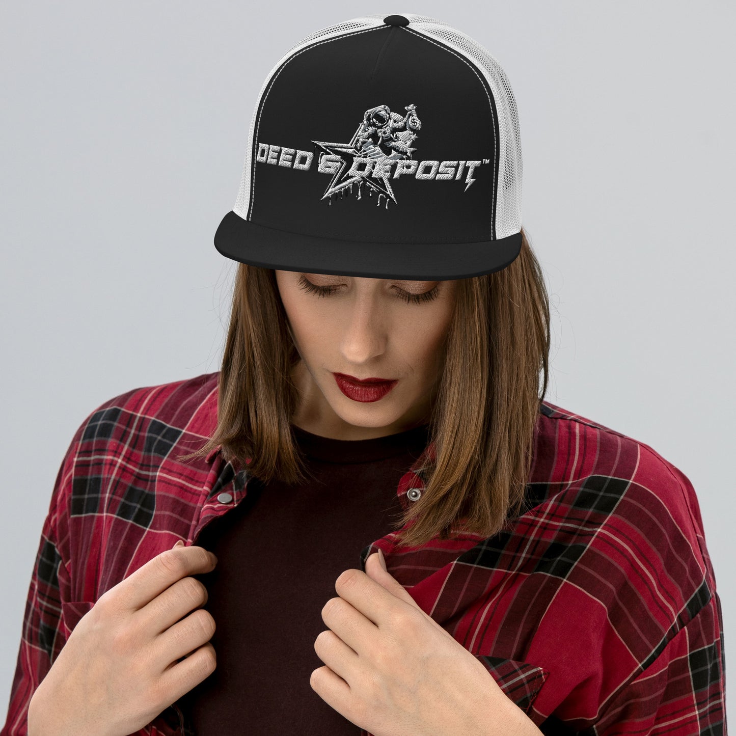 DEED & DEPOSIT™ Shooting Star Trucker Hat