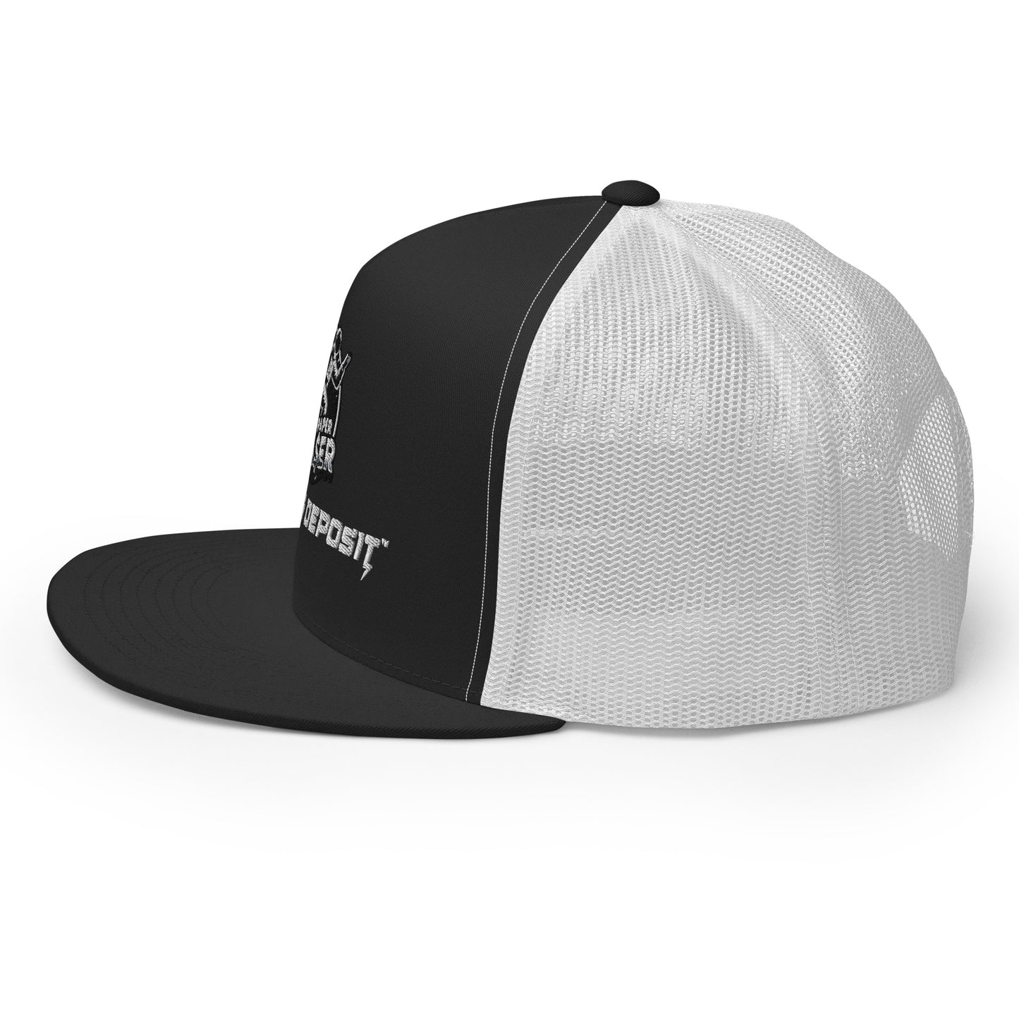 DEED & DEPOSIT™ Mr. Paper Chaser Trucker Hat