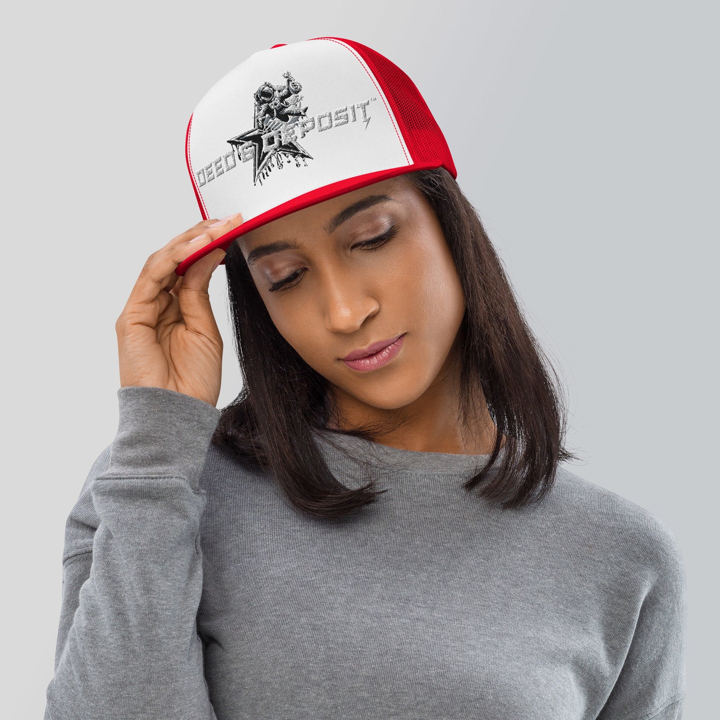 DEED & DEPOSIT™ Shooting Star Trucker Hat