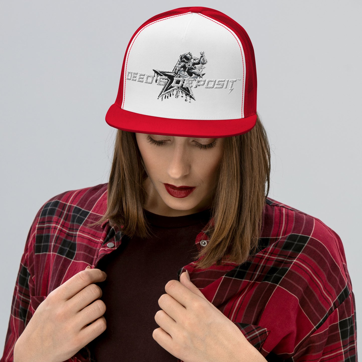 DEED & DEPOSIT™ Shooting Star Trucker Hat