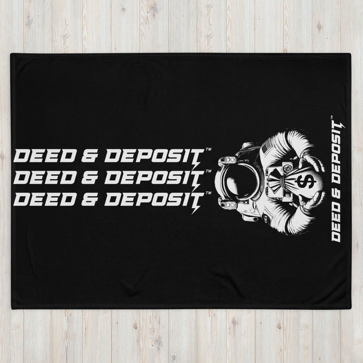 DEED & DEPOSIT™ Logo 3 Blanket