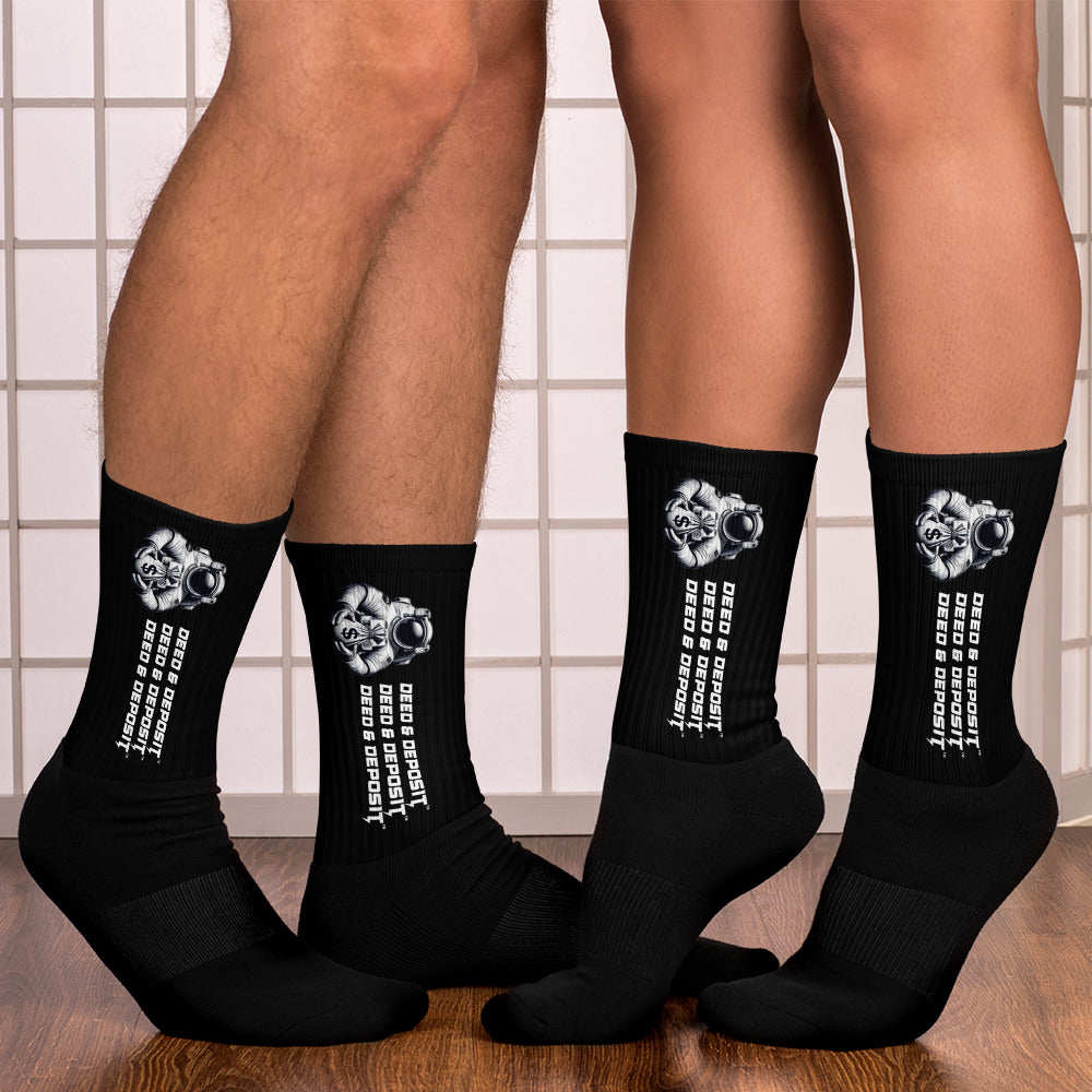 DEED & DEPOSIT™ Logo 3 Socks