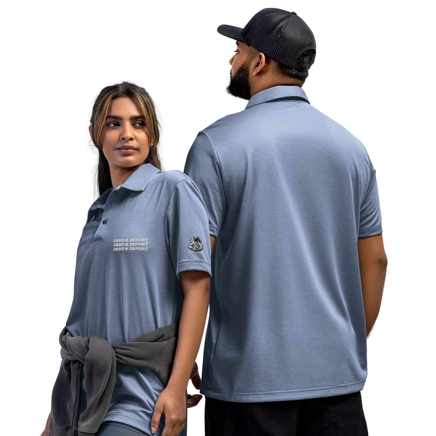 DEED & DEPOSIT™ x adidas Collaboration Polo