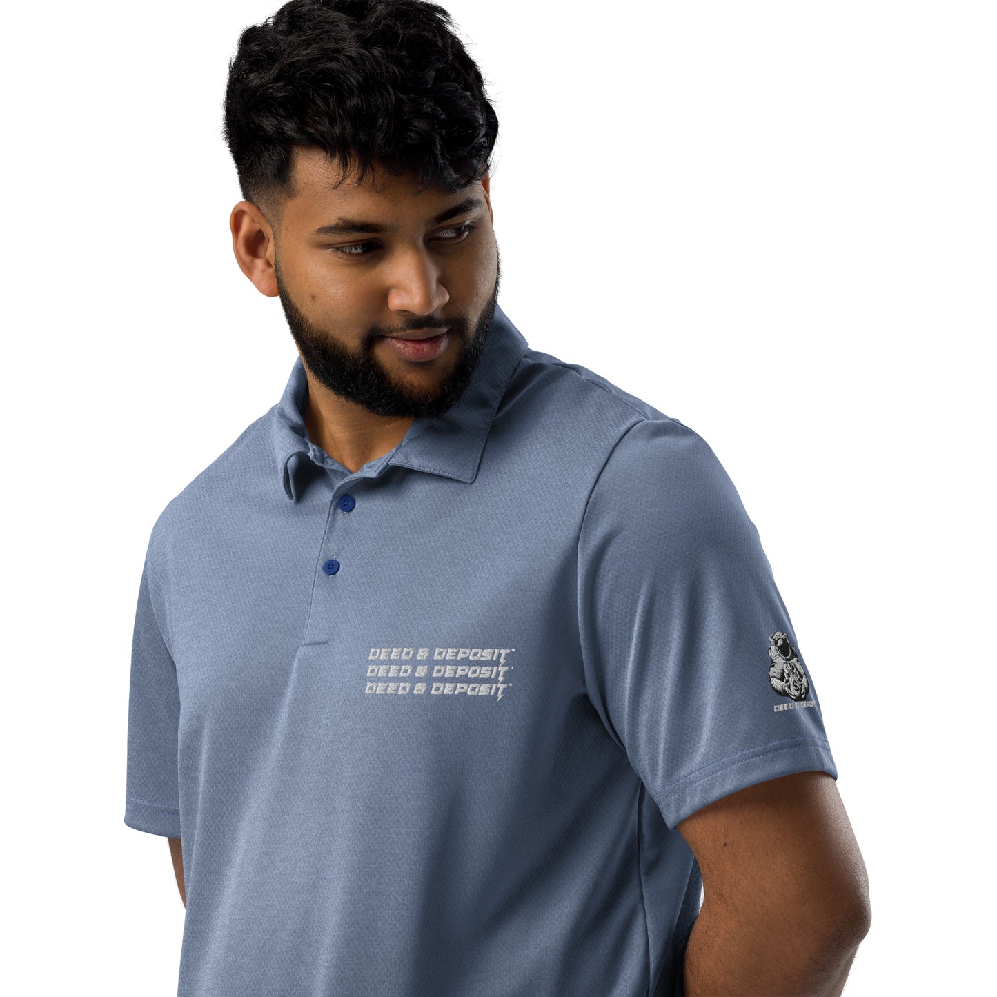 DEED & DEPOSIT™ x adidas Collaboration Polo