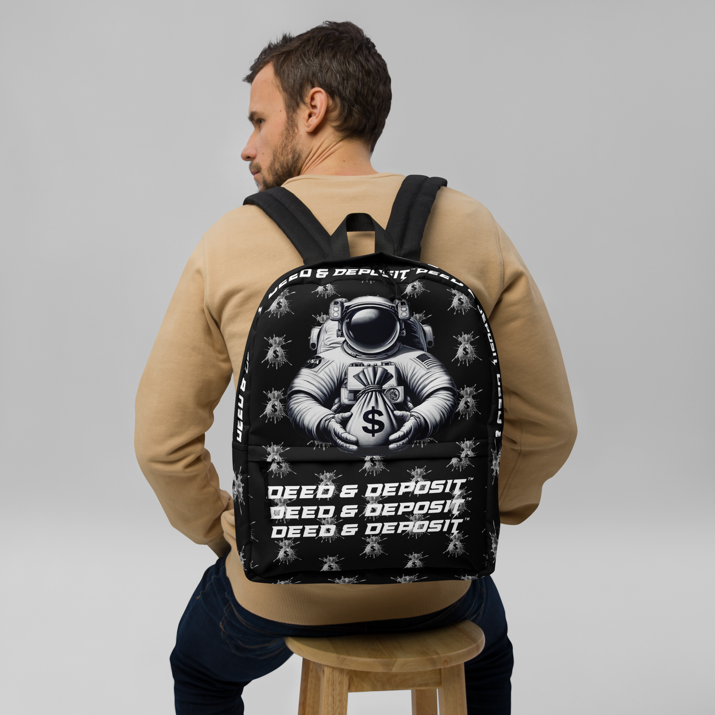 DEED & DEPOSIT™ Money Splash Backpack