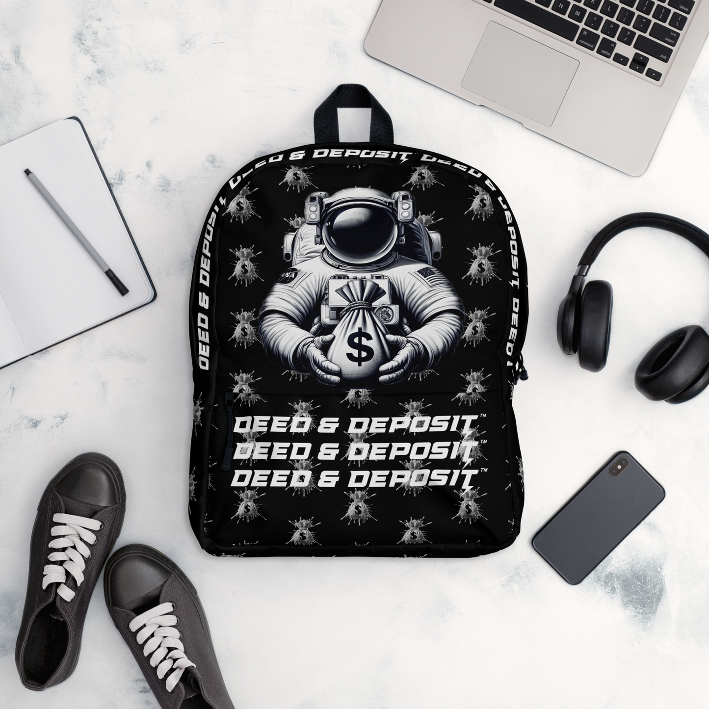 DEED & DEPOSIT™ Money Splash Backpack