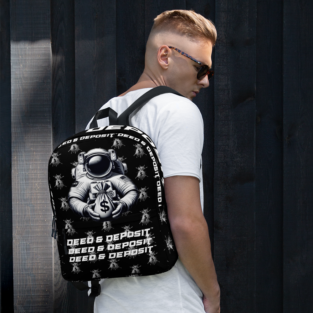 DEED & DEPOSIT™ Money Splash Backpack