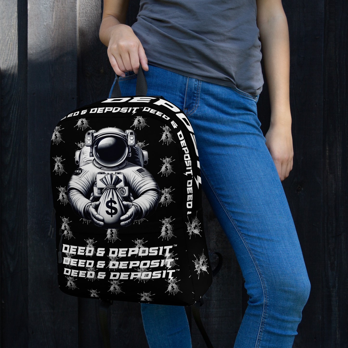 DEED & DEPOSIT™ Money Splash Backpack