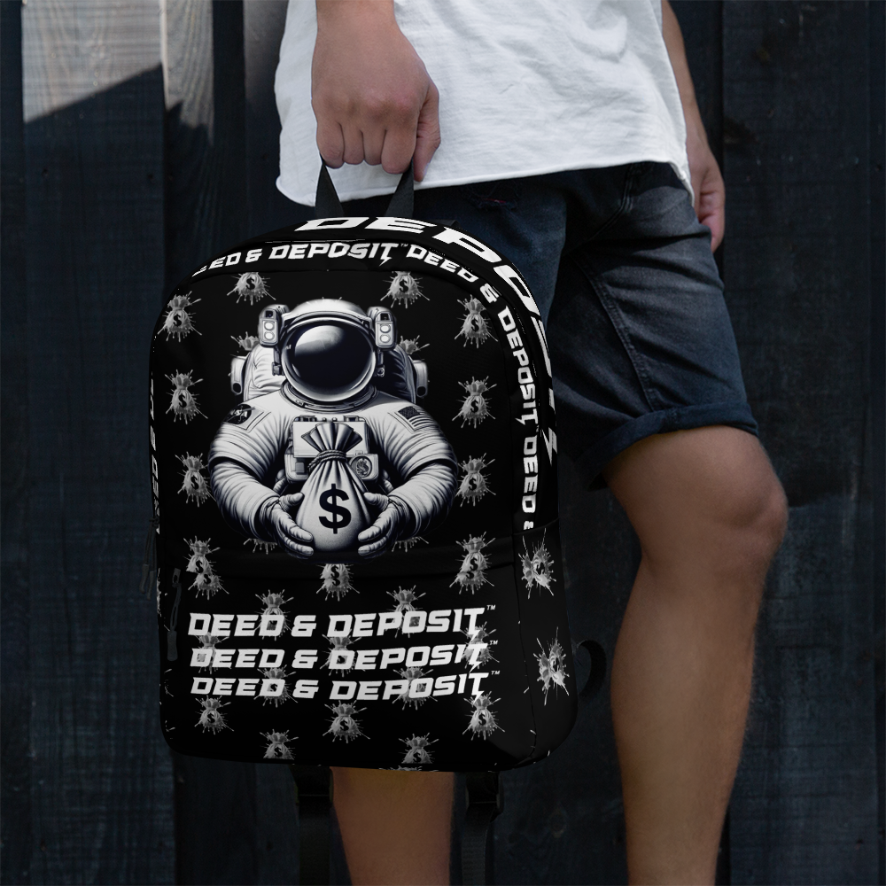 DEED & DEPOSIT™ Money Splash Backpack