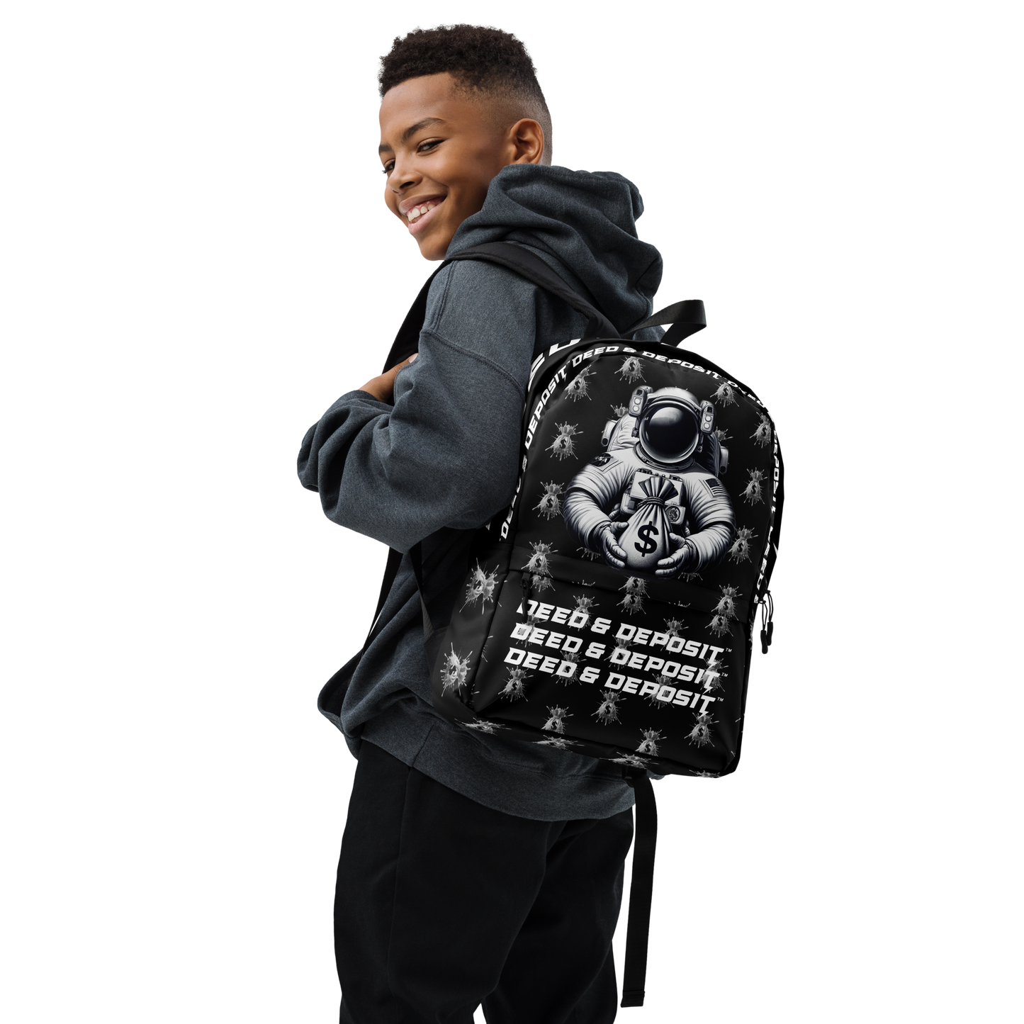 DEED & DEPOSIT™ Money Splash Backpack