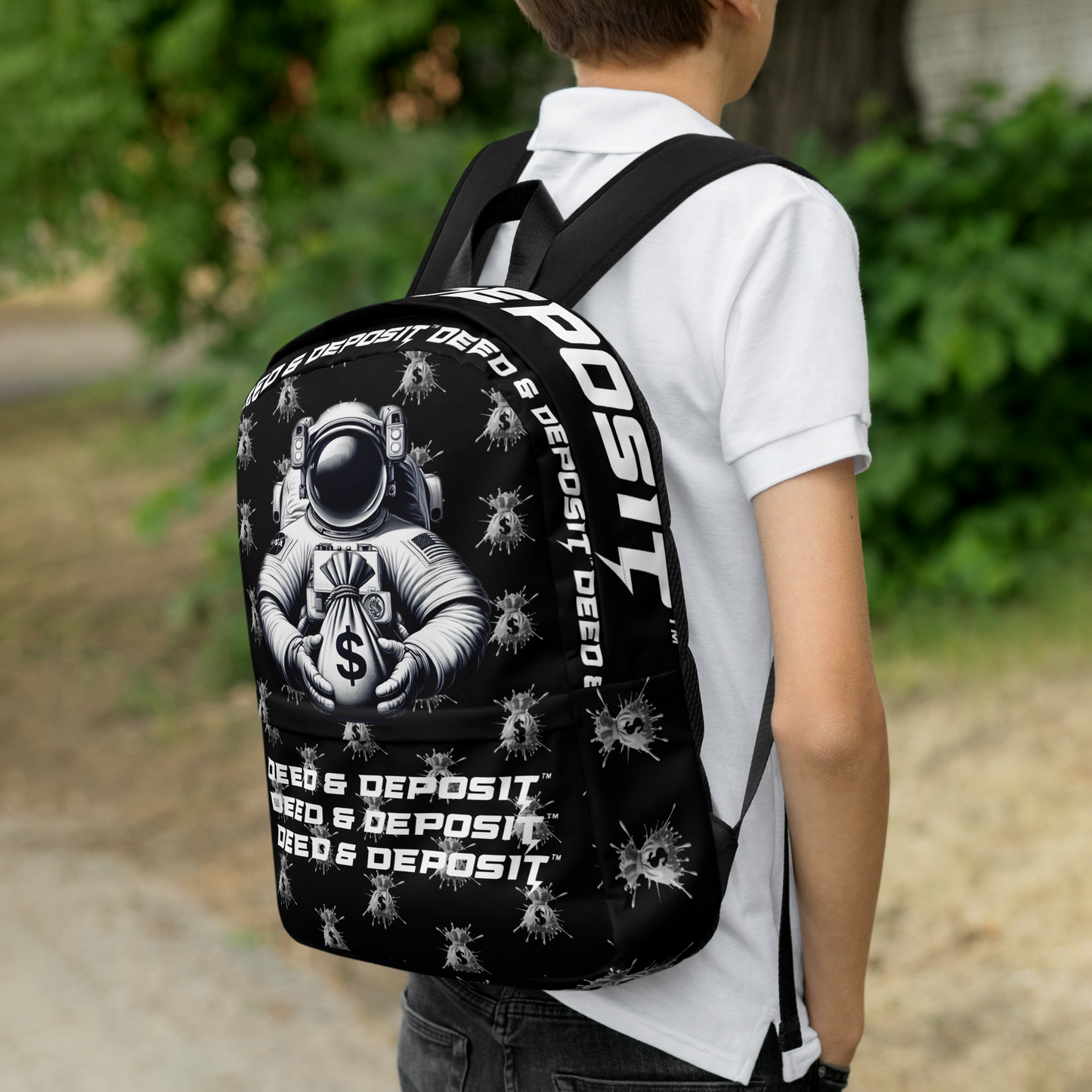 DEED & DEPOSIT™ Money Splash Backpack