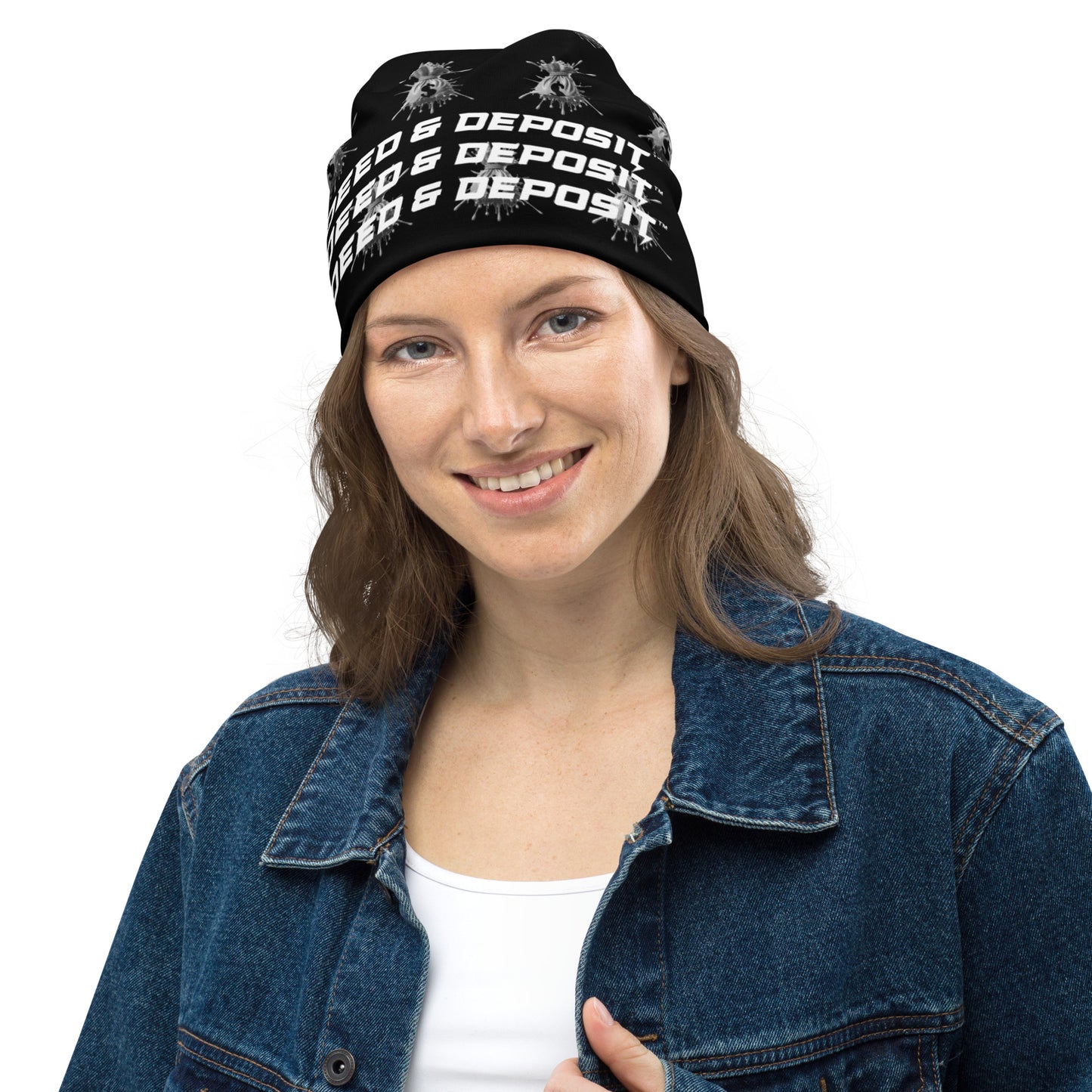 DEED & DEPOSIT™ Money Splash Beanie