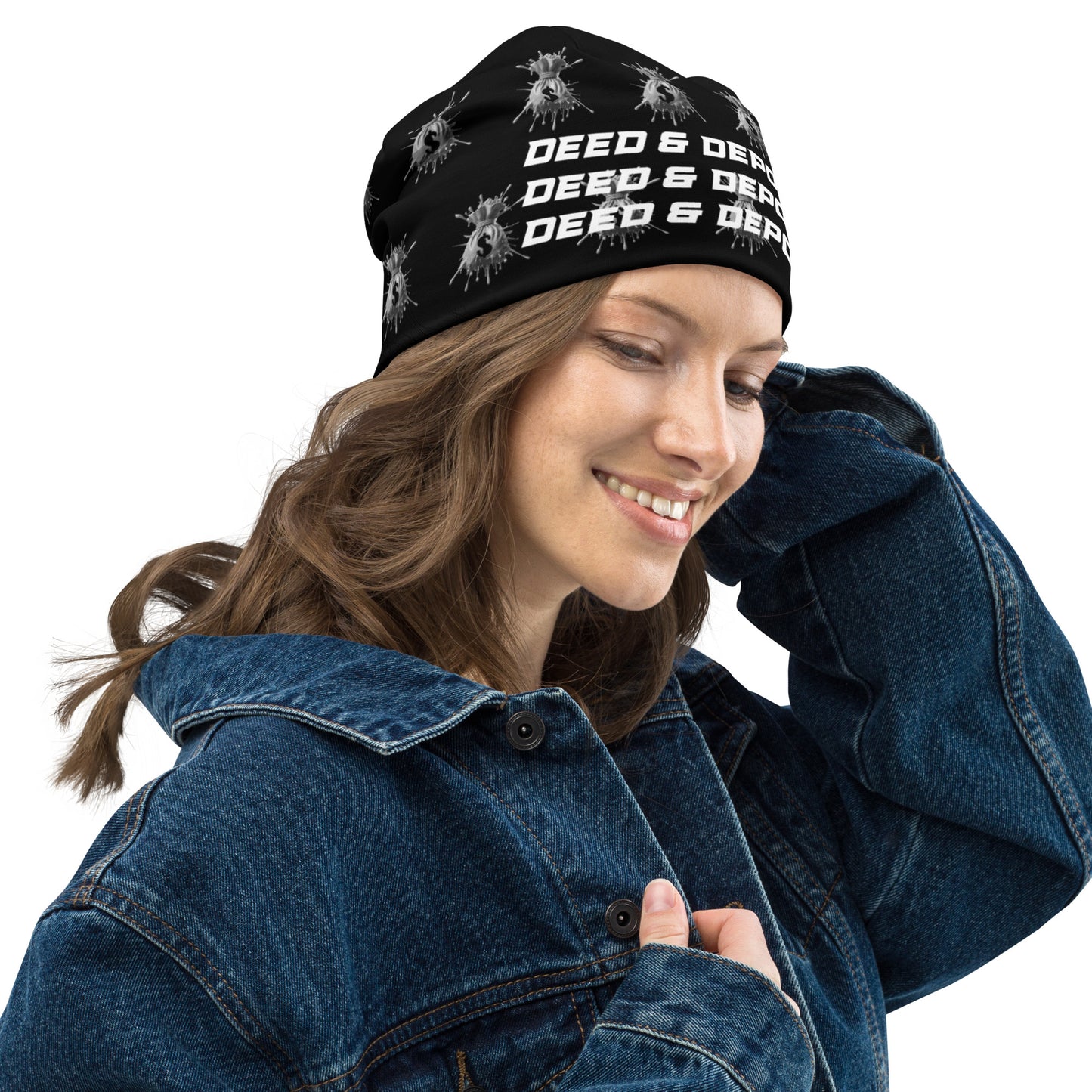 DEED & DEPOSIT™ Money Splash Beanie