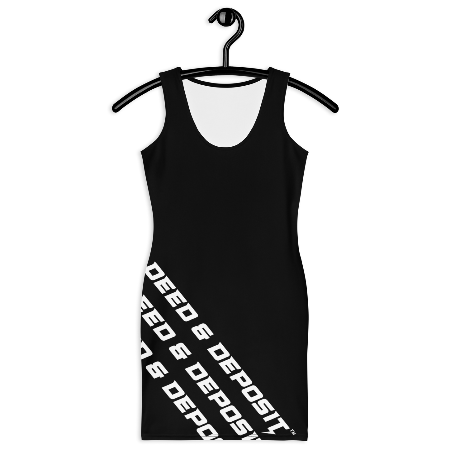 DEED & DEPOSIT™ 3 Logo Cocktail Dress