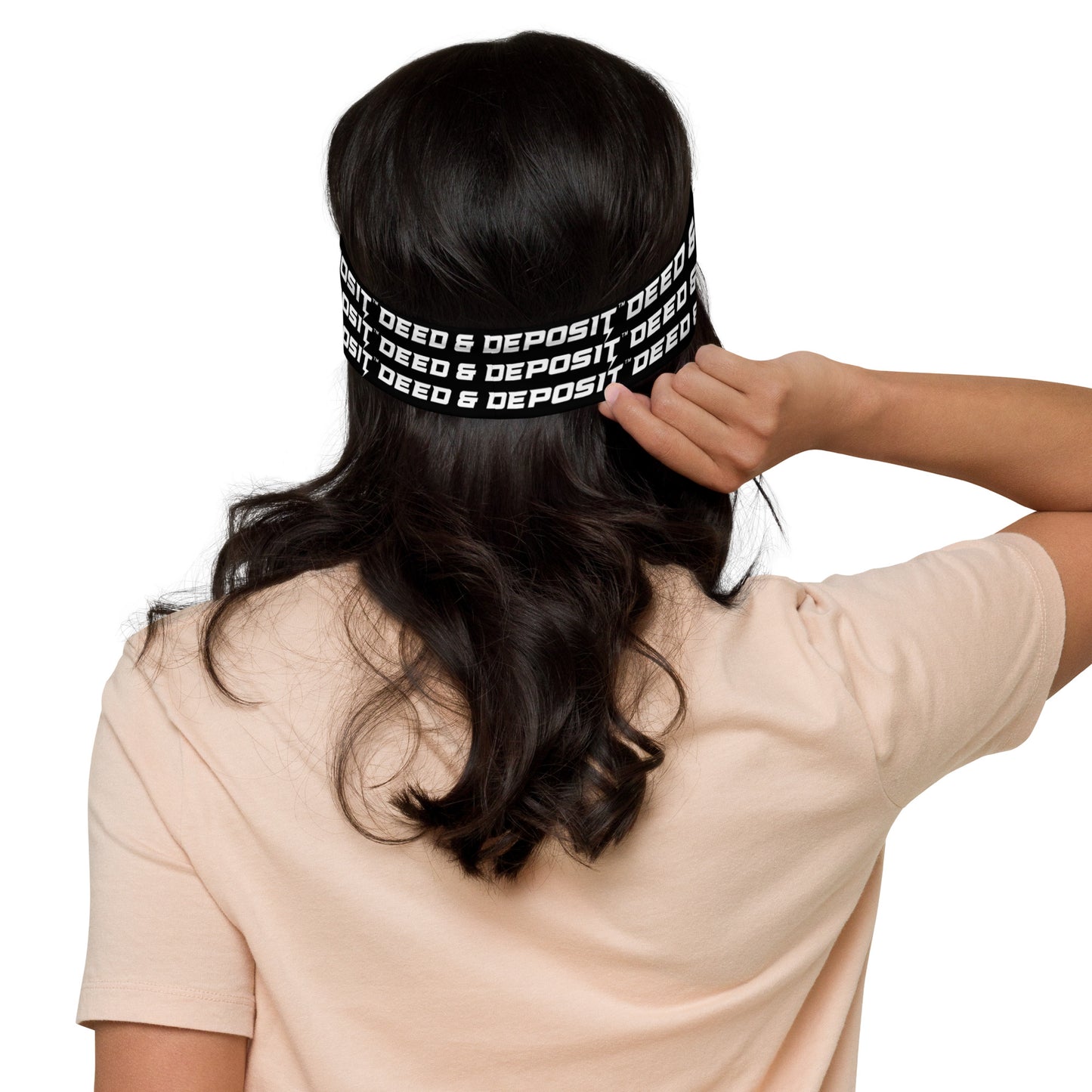 DEED & DEPOSIT™ Logo 3 Headband