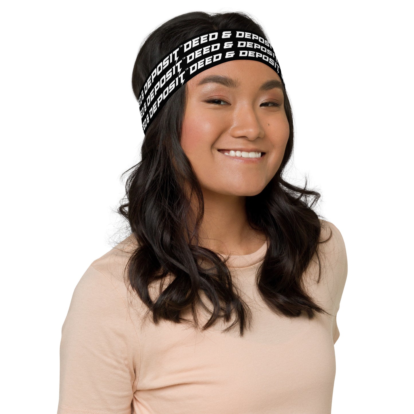 DEED & DEPOSIT™ Logo 3 Headband