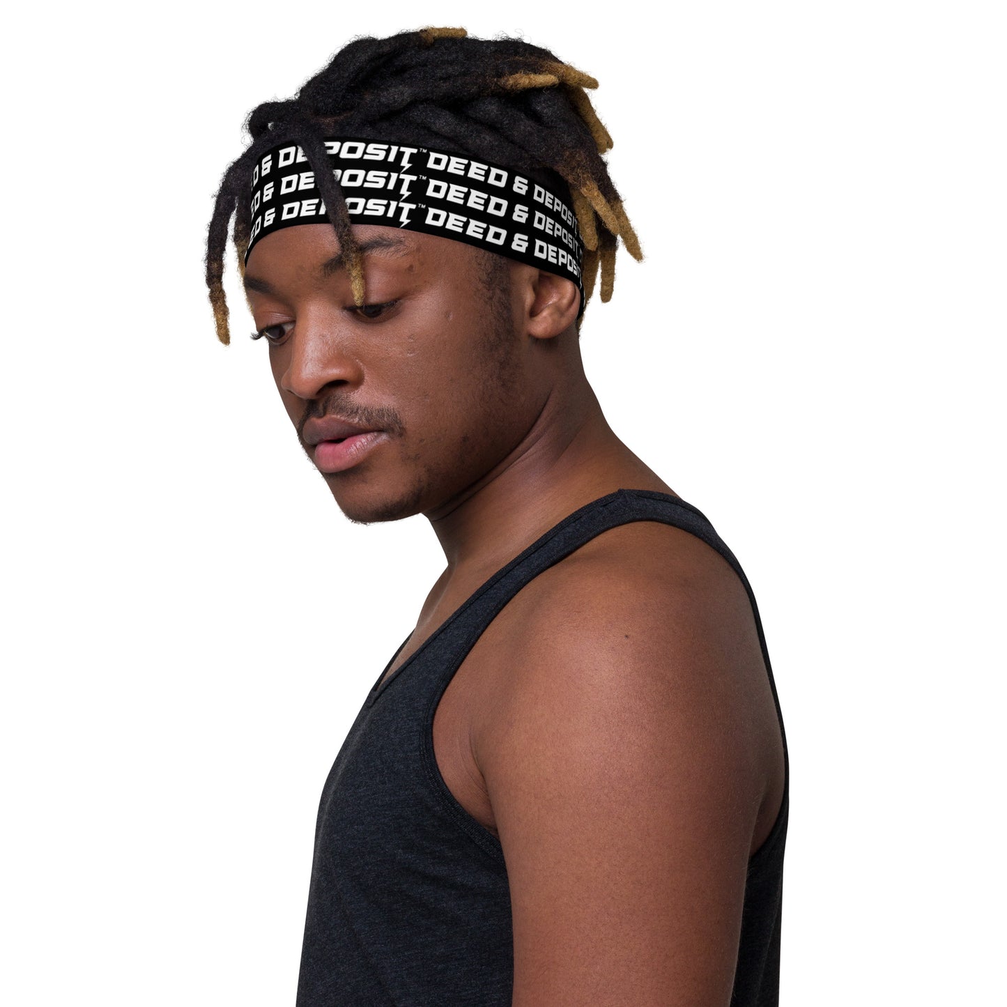 DEED & DEPOSIT™ Logo 3 Headband