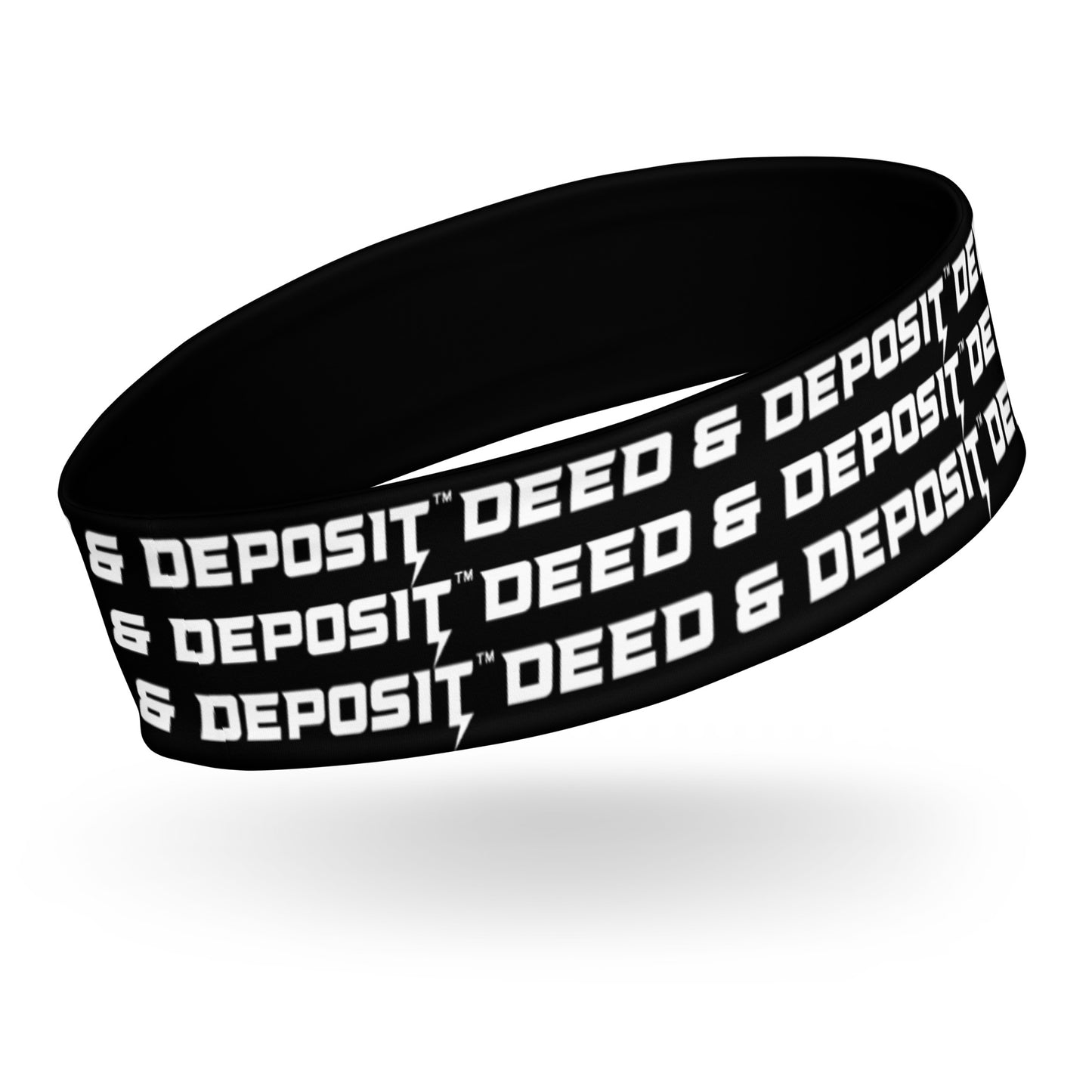 DEED & DEPOSIT™ Logo 3 Headband