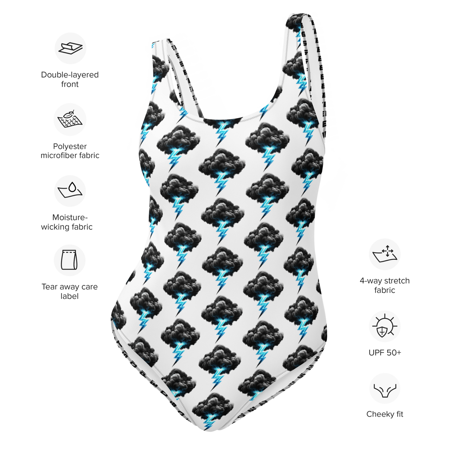 DEED & DEPOSIT™ One-Piece Swimsuit