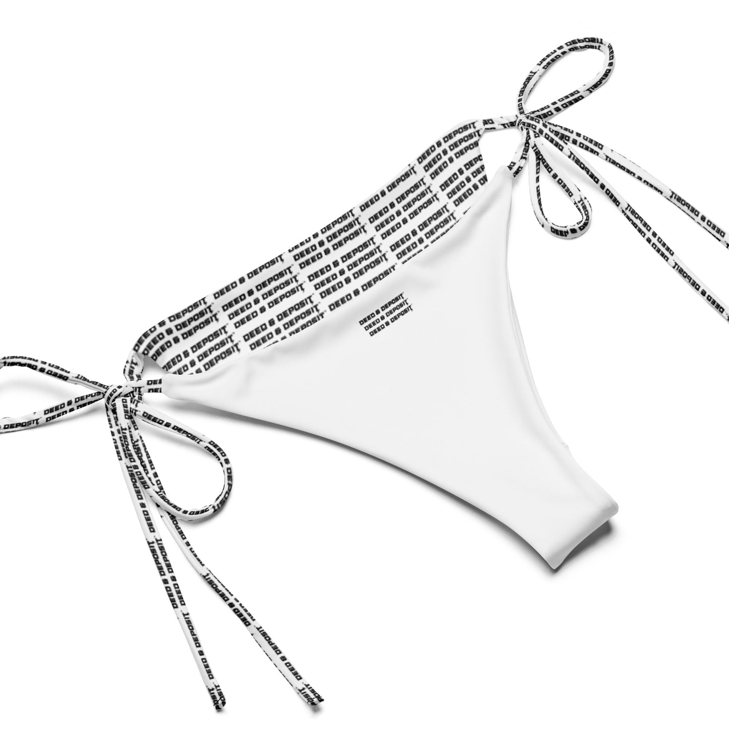 DEED & DEPOSIT™ Monogram Logo 3 Bikini