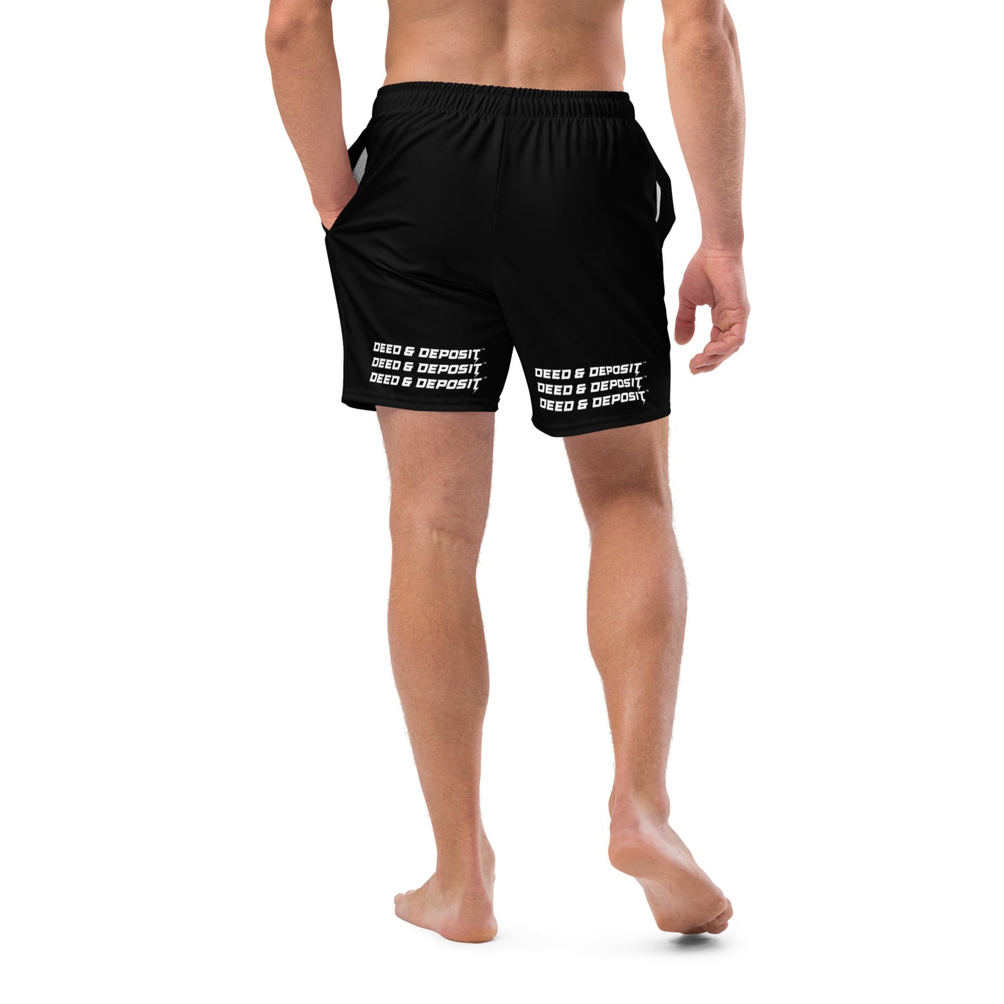 Deed & Deposit™ Logo 3 Men's Swim Trunks