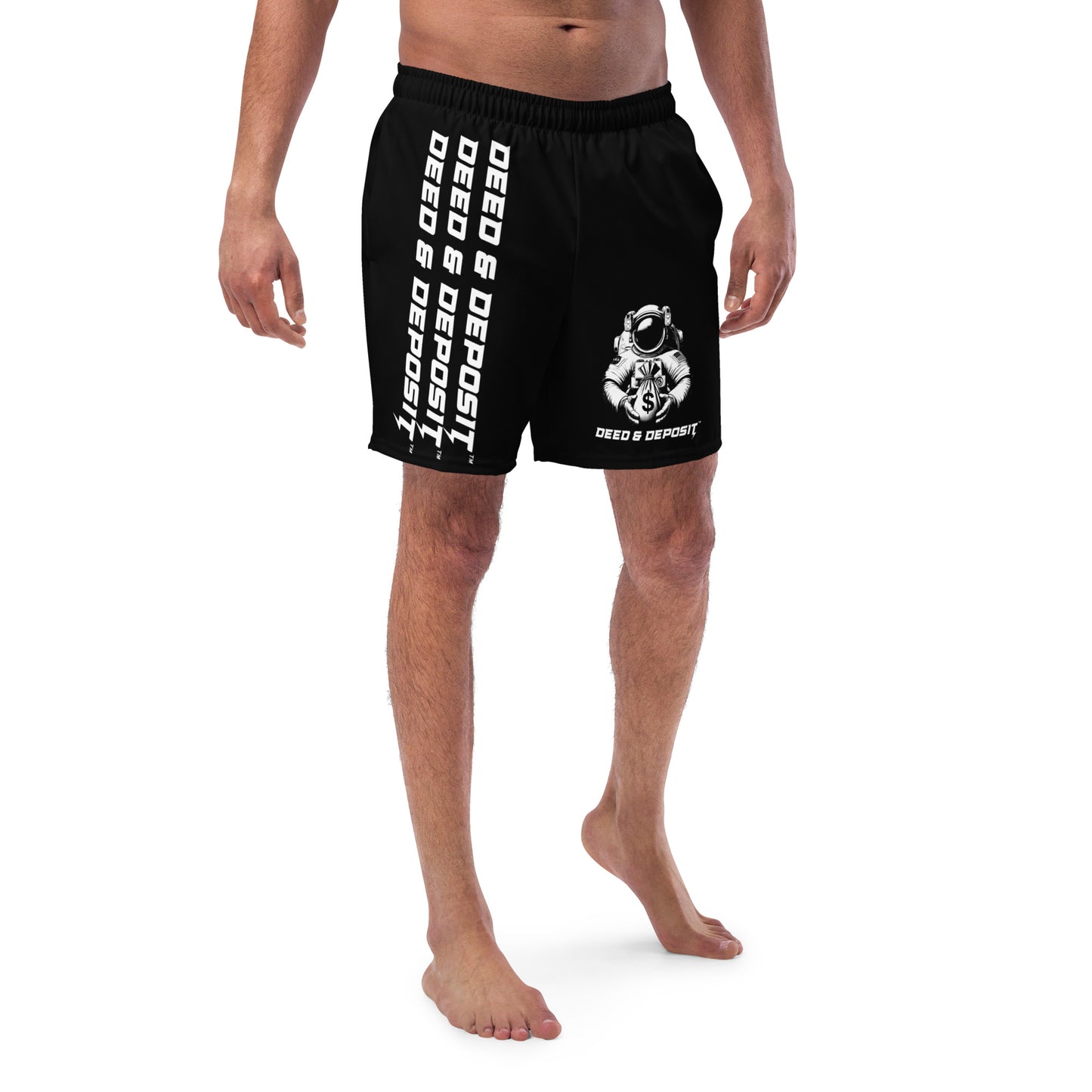 Deed & Deposit™ Logo 3 Men's Swim Trunks