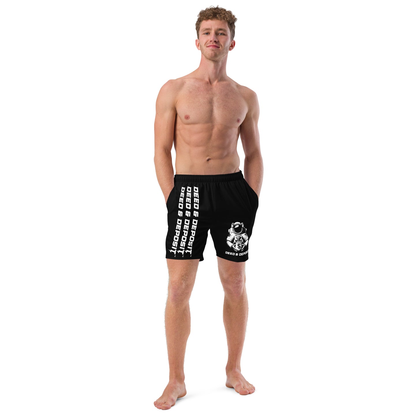 Deed & Deposit™ Logo 3 Men's Swim Trunks