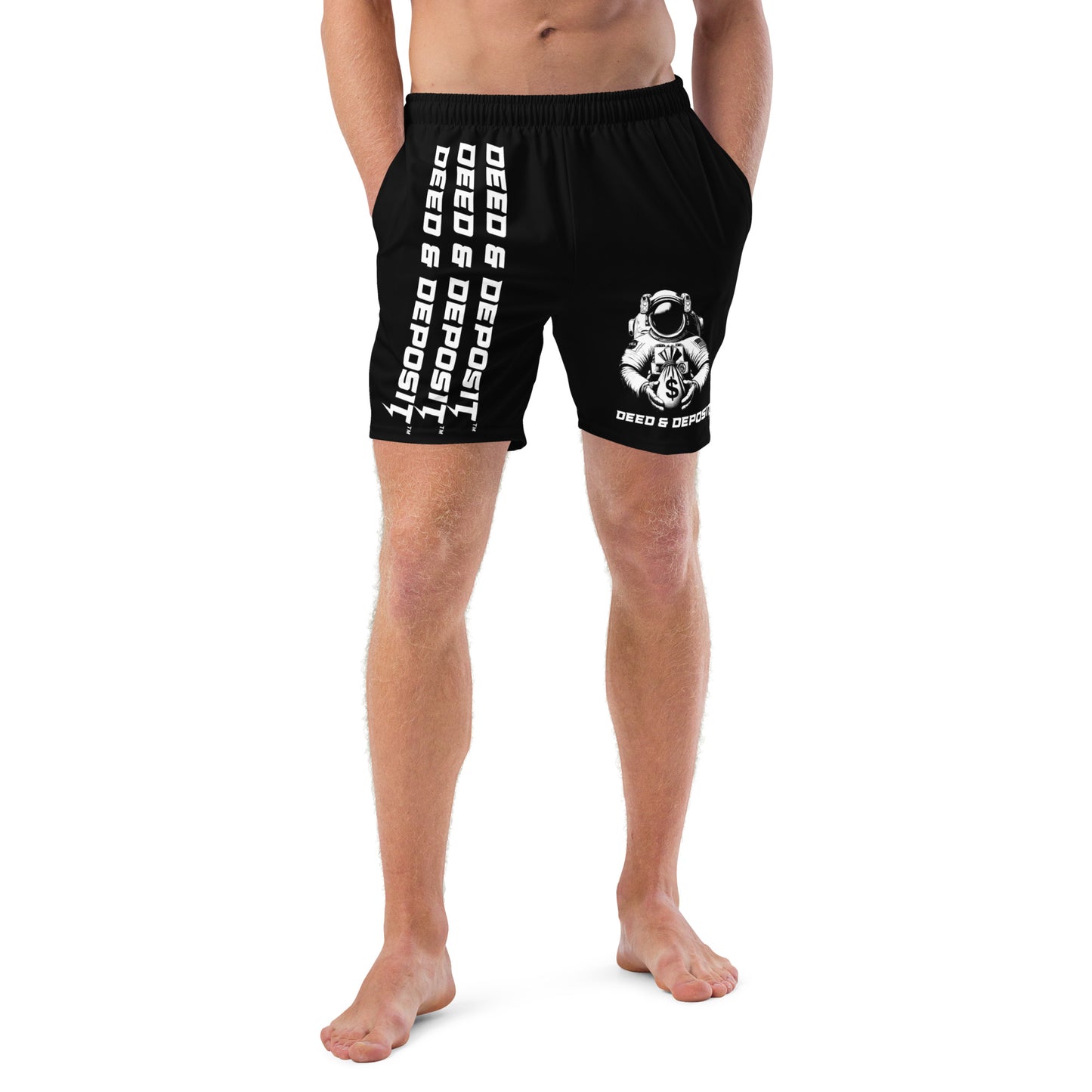 Deed & Deposit™ Logo 3 Men's Swim Trunks