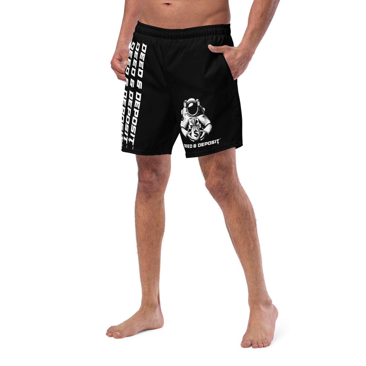 Deed & Deposit™ Logo 3 Men's Swim Trunks