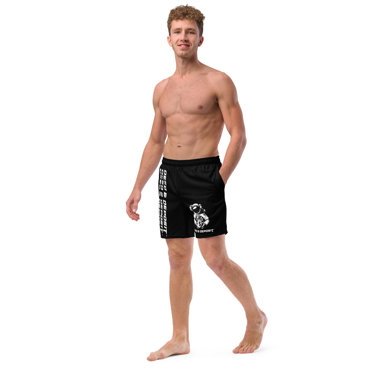 Deed & Deposit™ Logo 3 Men's Swim Trunks