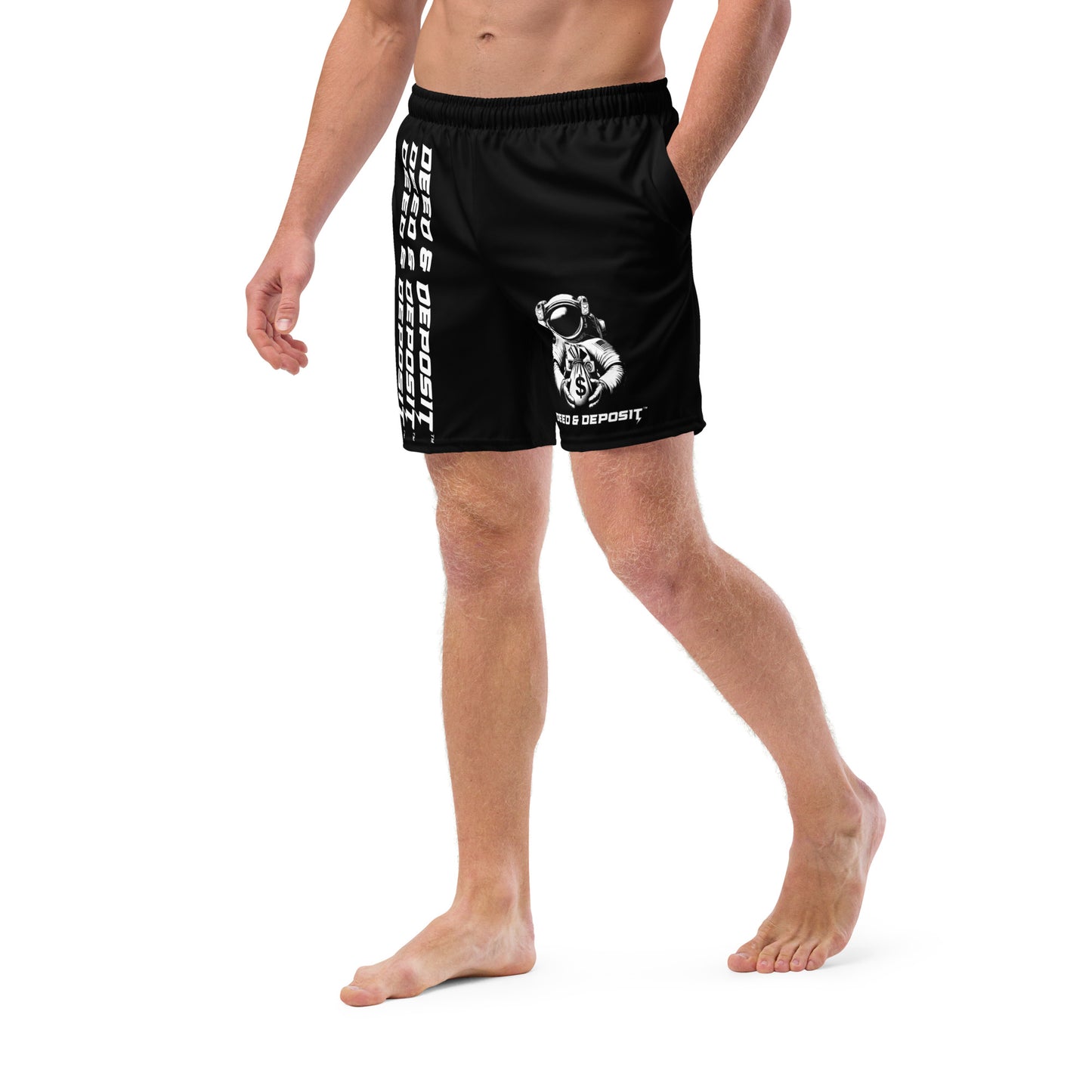 Deed & Deposit™ Logo 3 Men's Swim Trunks