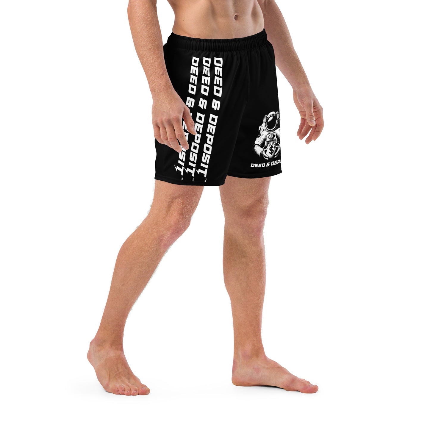 Deed & Deposit™ Logo 3 Men's Swim Trunks