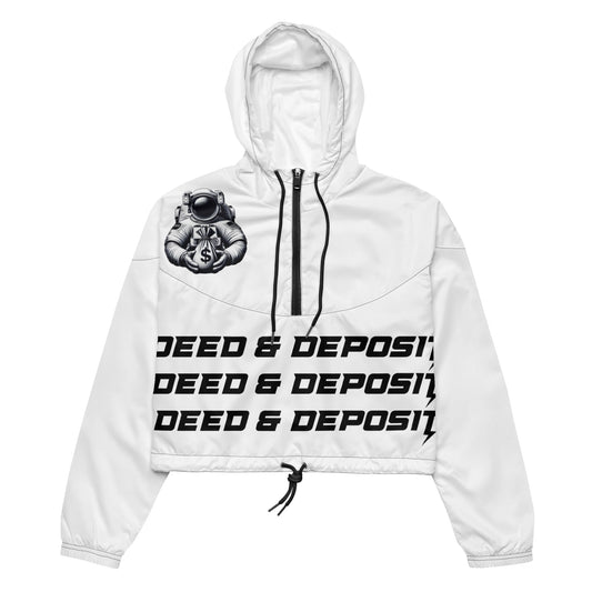 DEED & DEPOSIT™ Cropped Windbreaker