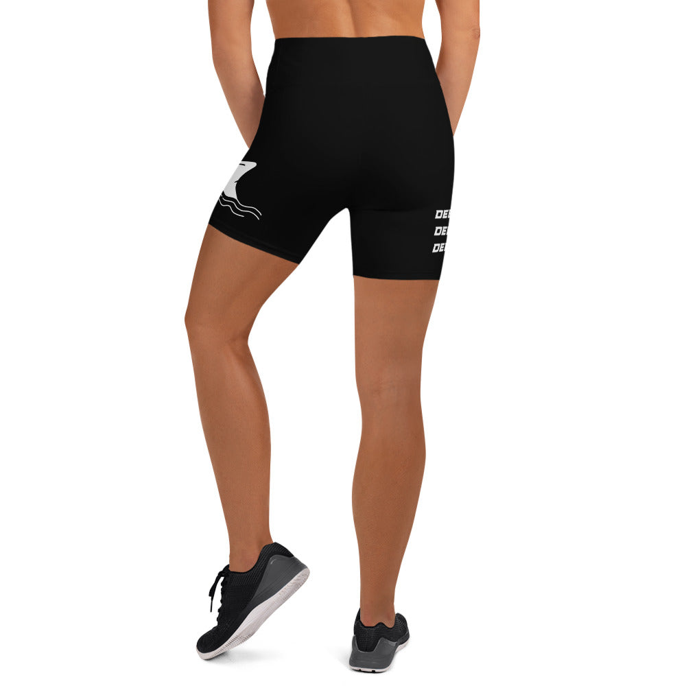 DEED & DEPOSIT™ Shark Money Yoga Shorts