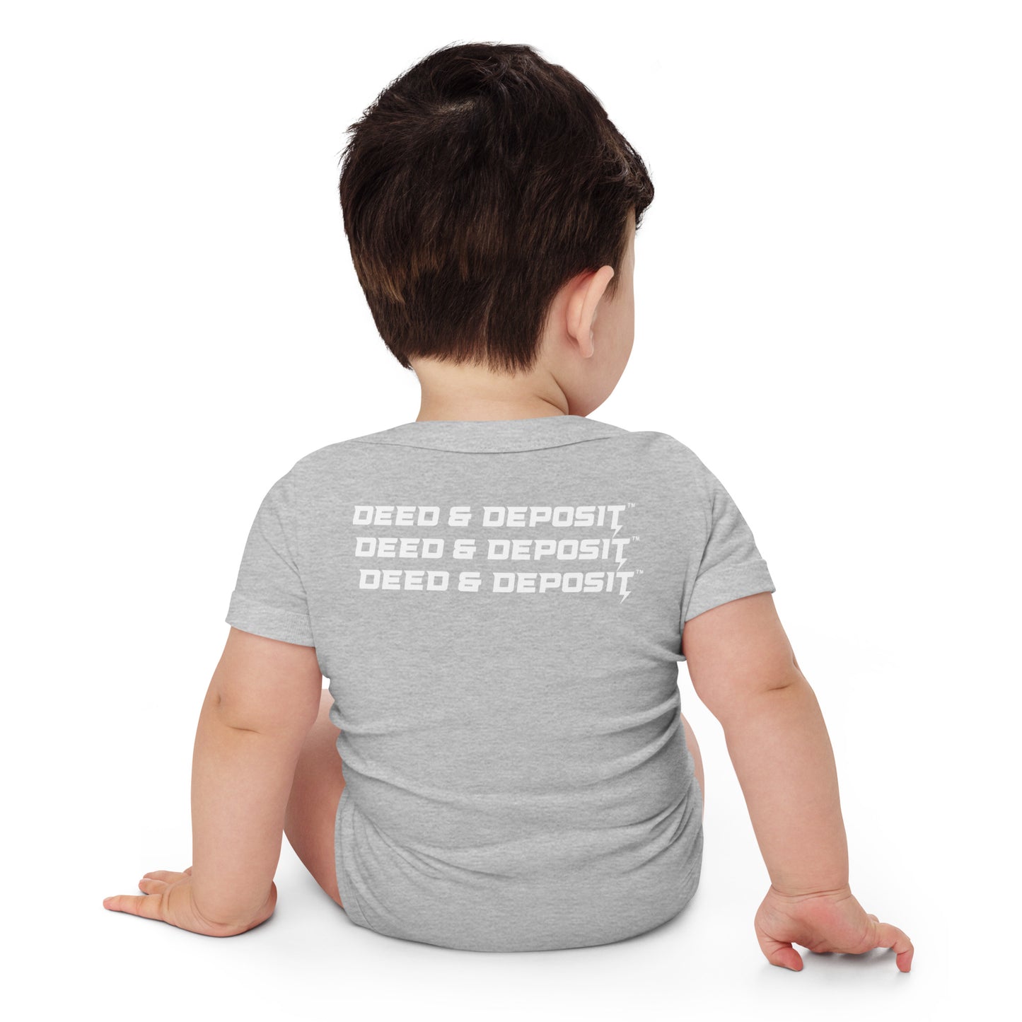 DEED & DEPOSIT™ Logo Baby One Piece