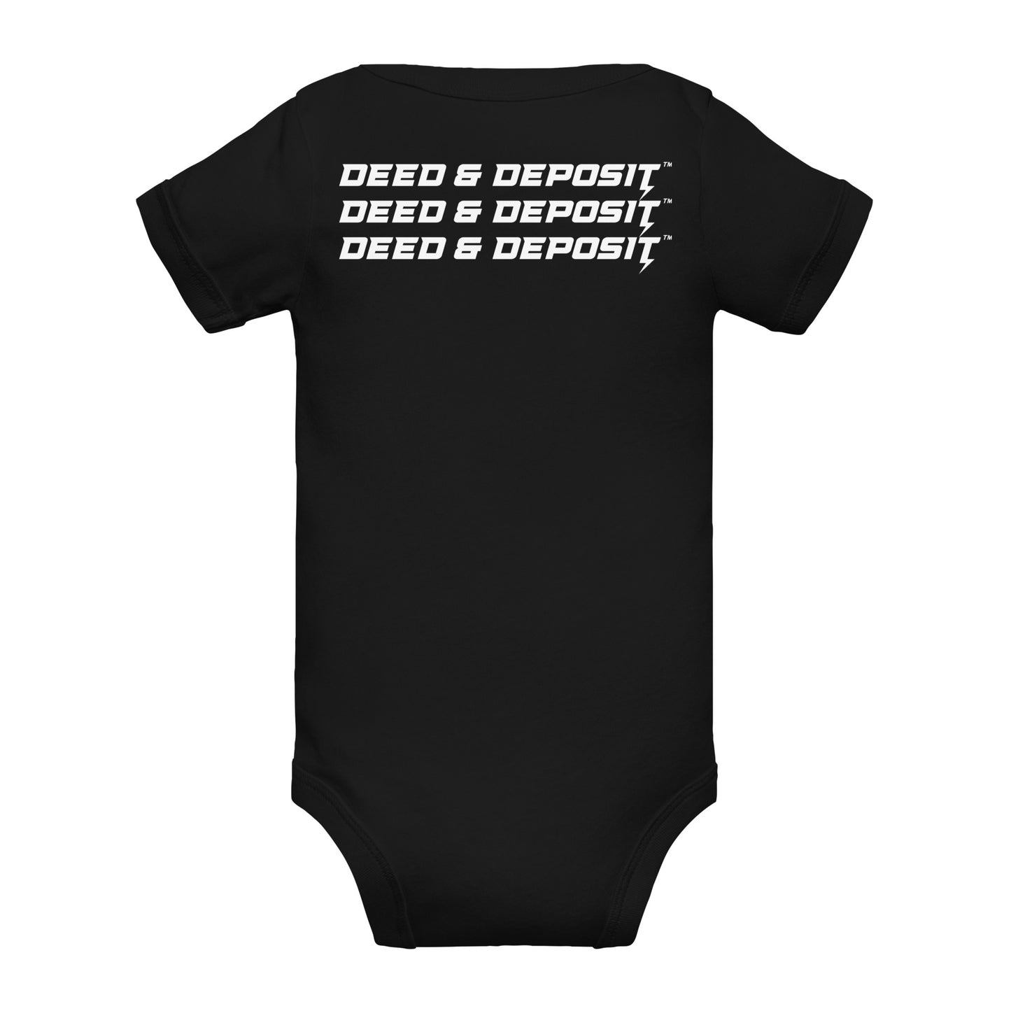 DEED & DEPOSIT™ Logo Baby One Piece