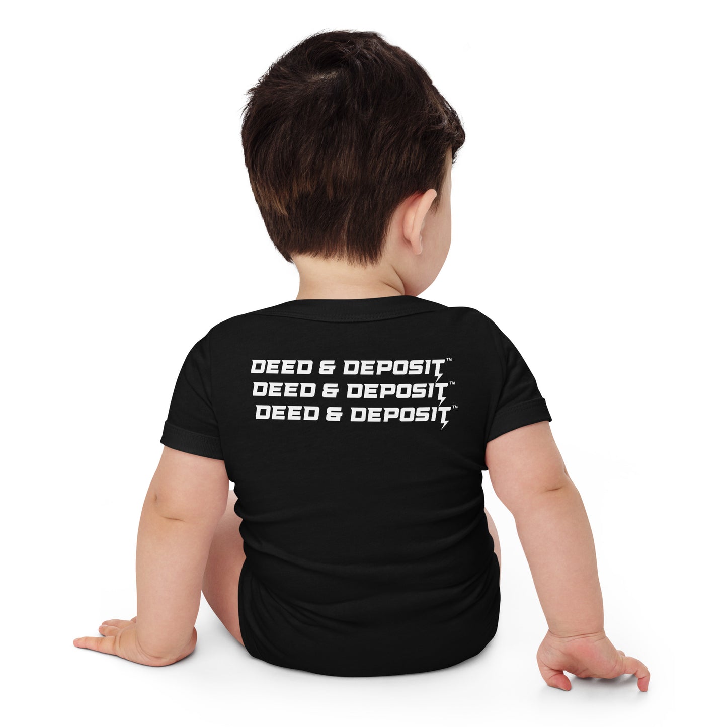 DEED & DEPOSIT™ Logo Baby One Piece