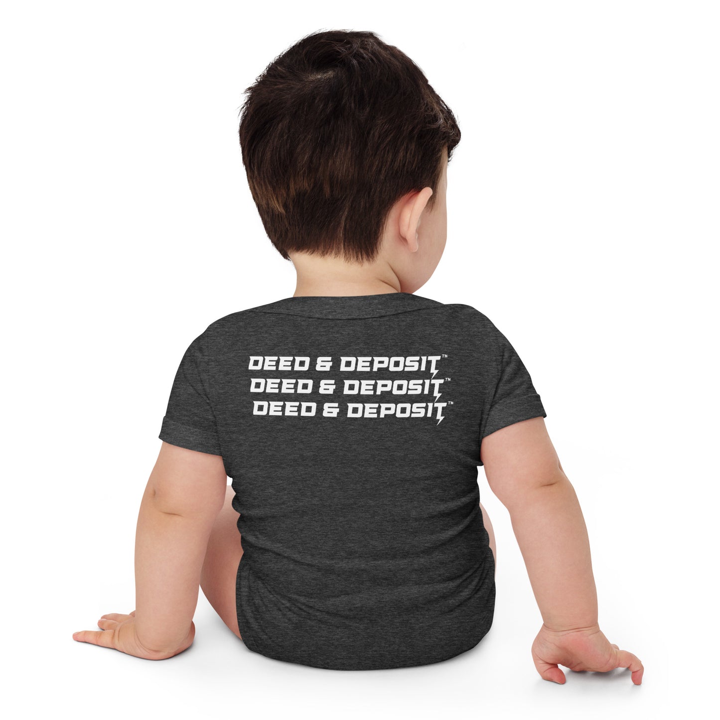 DEED & DEPOSIT™ Logo Baby One Piece