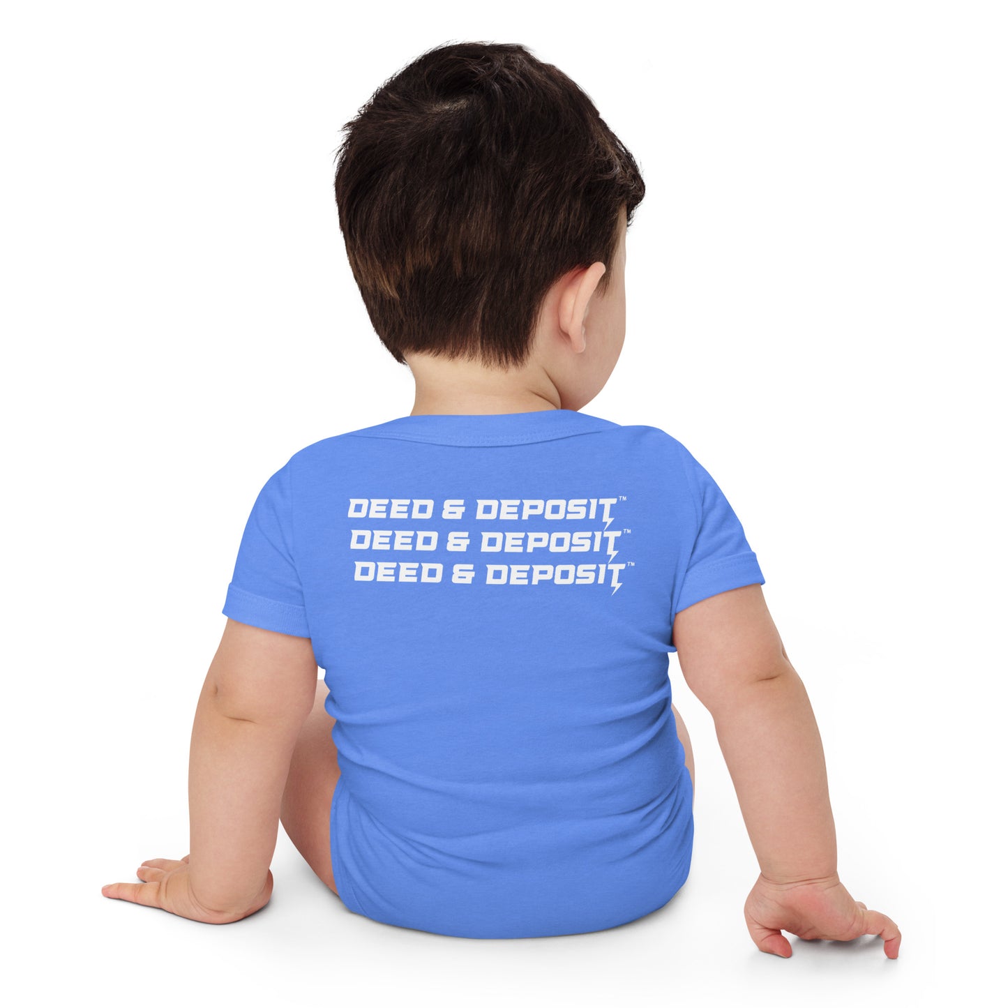 DEED & DEPOSIT™ Logo Baby One Piece