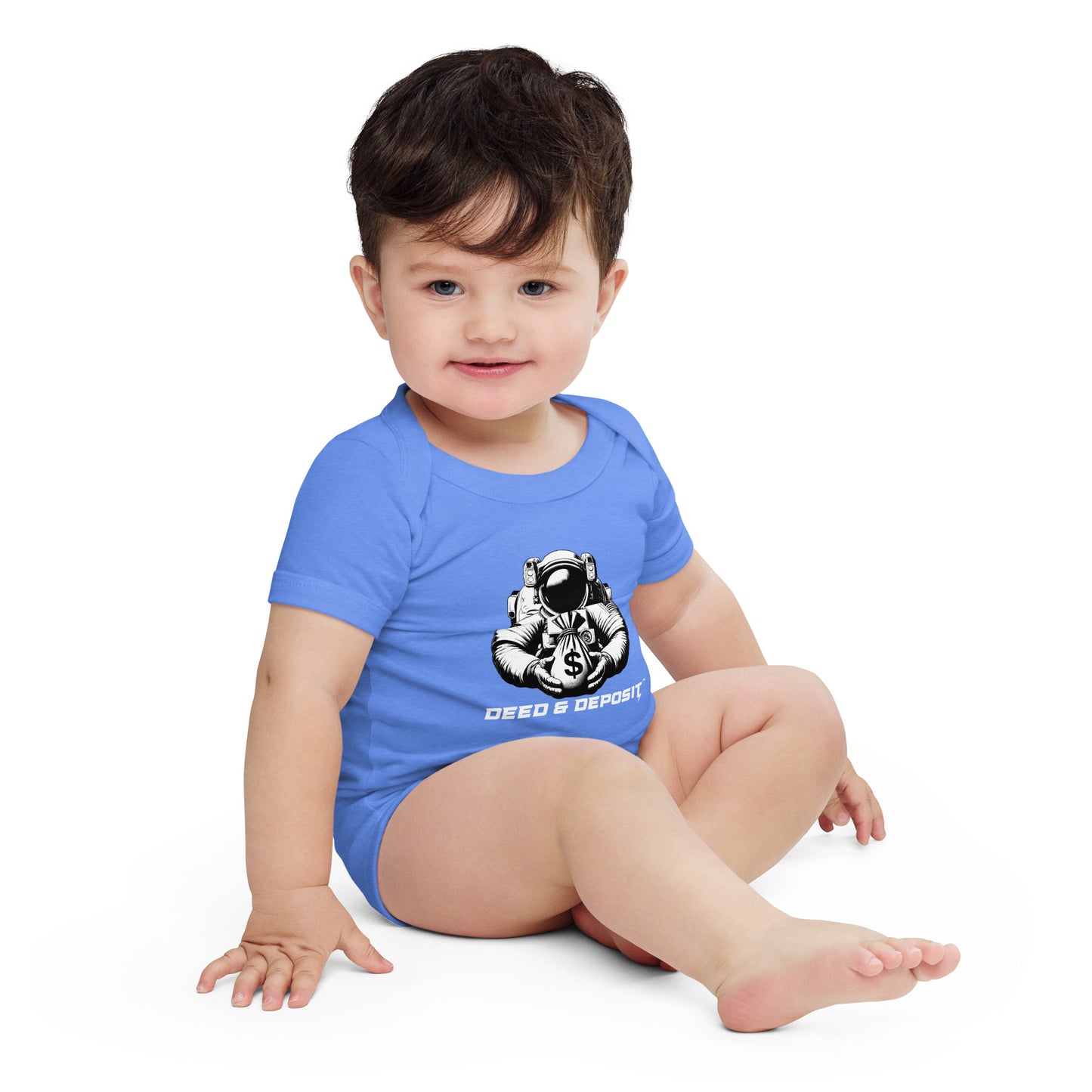 DEED & DEPOSIT™ Logo Baby One Piece