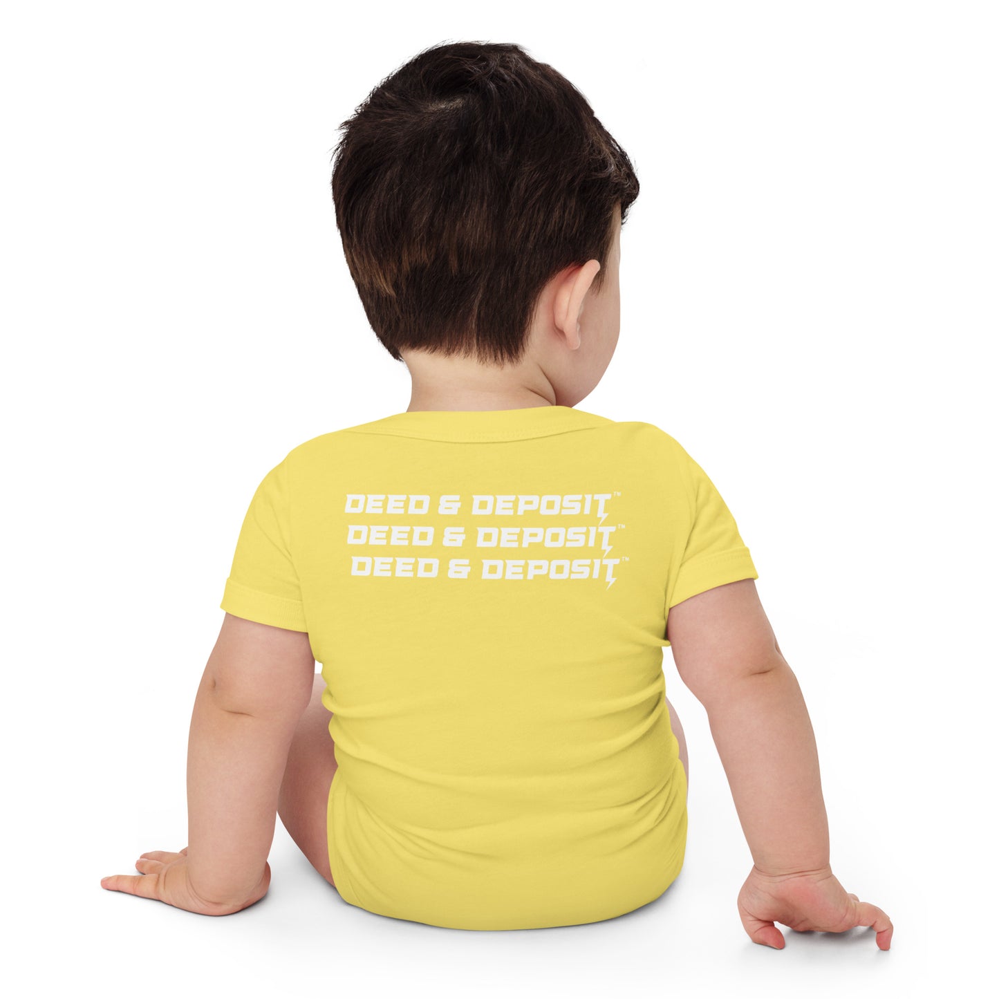 DEED & DEPOSIT™ Logo Baby One Piece