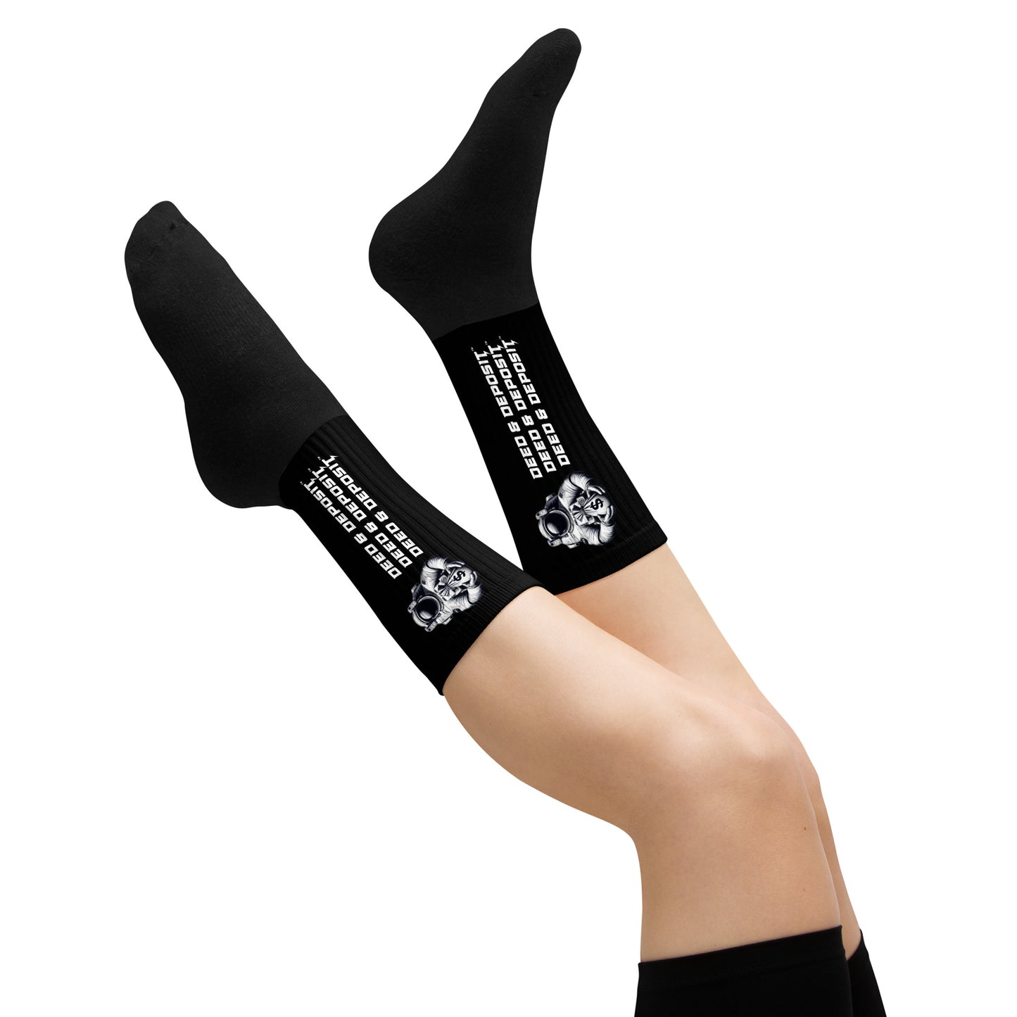 DEED & DEPOSIT™ Logo 3 Socks