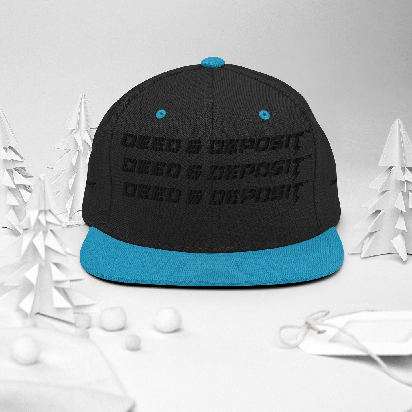 DEED & DEPOSIT™ Logo 3 SnapBack Hat