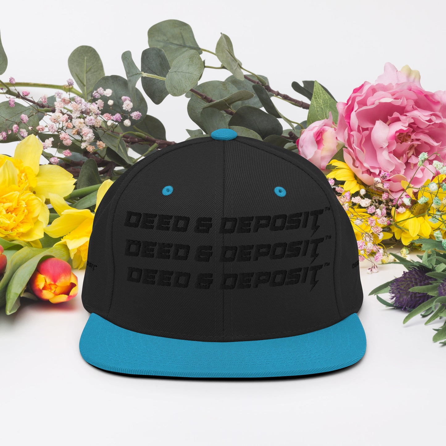 DEED & DEPOSIT™ Logo 3 SnapBack Hat