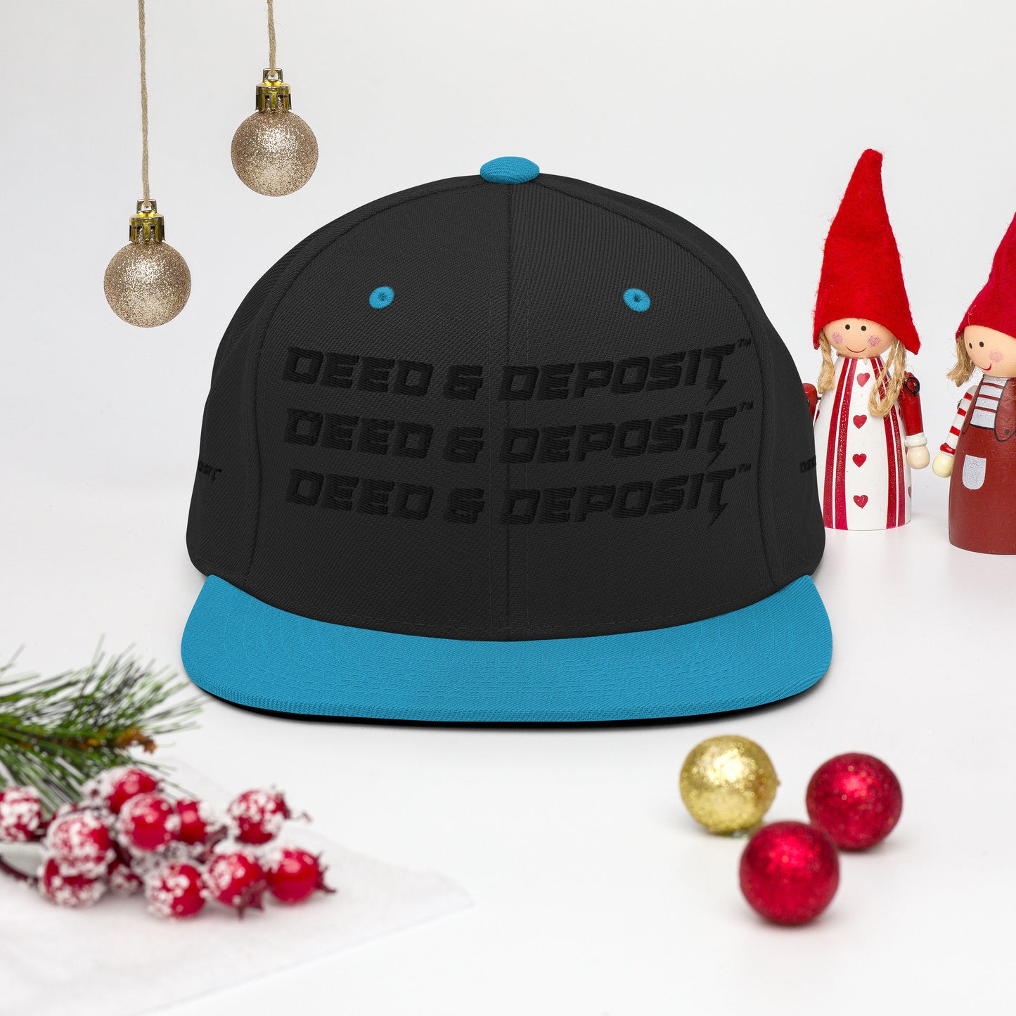 DEED & DEPOSIT™ Logo 3 SnapBack Hat