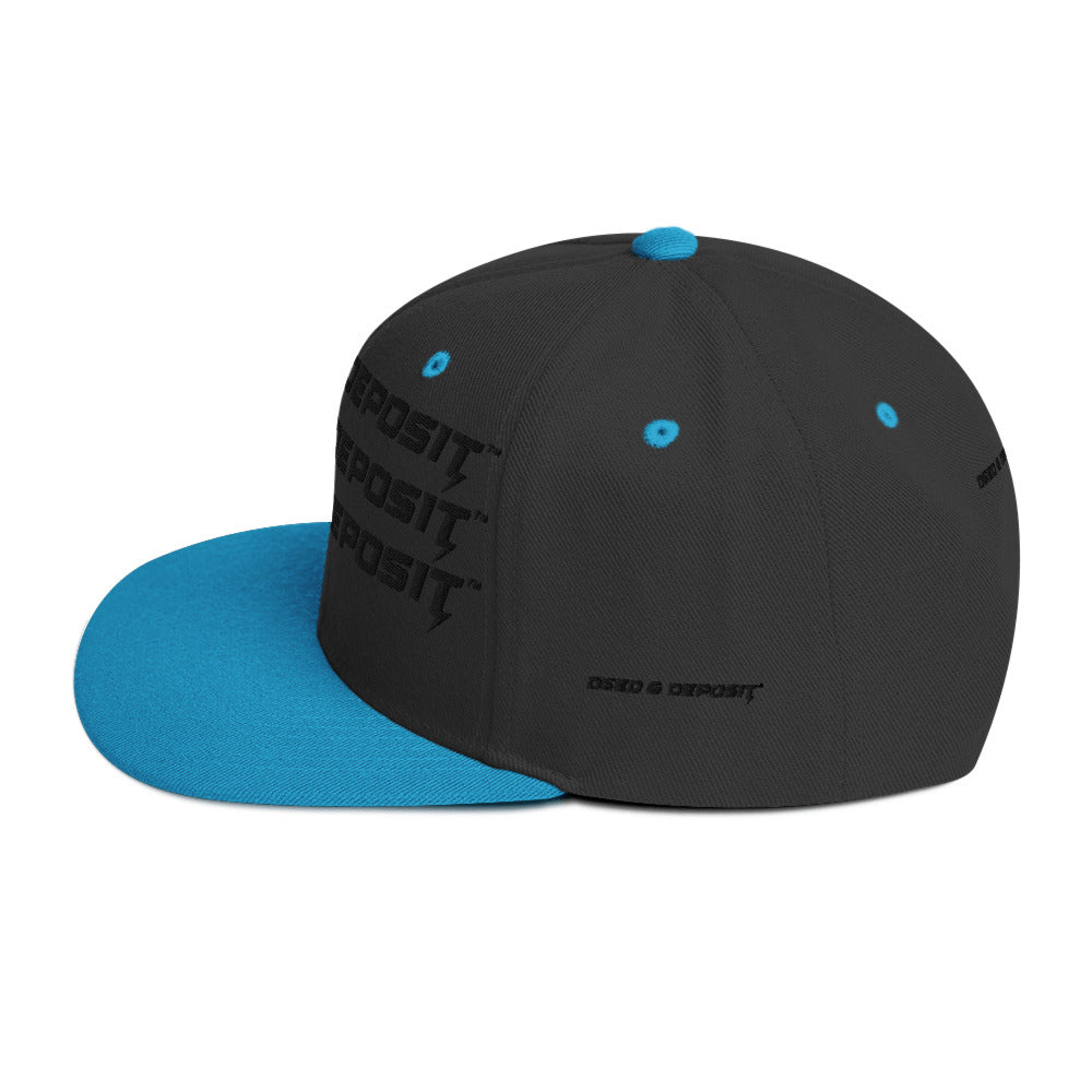 DEED & DEPOSIT™ Logo 3 SnapBack Hat